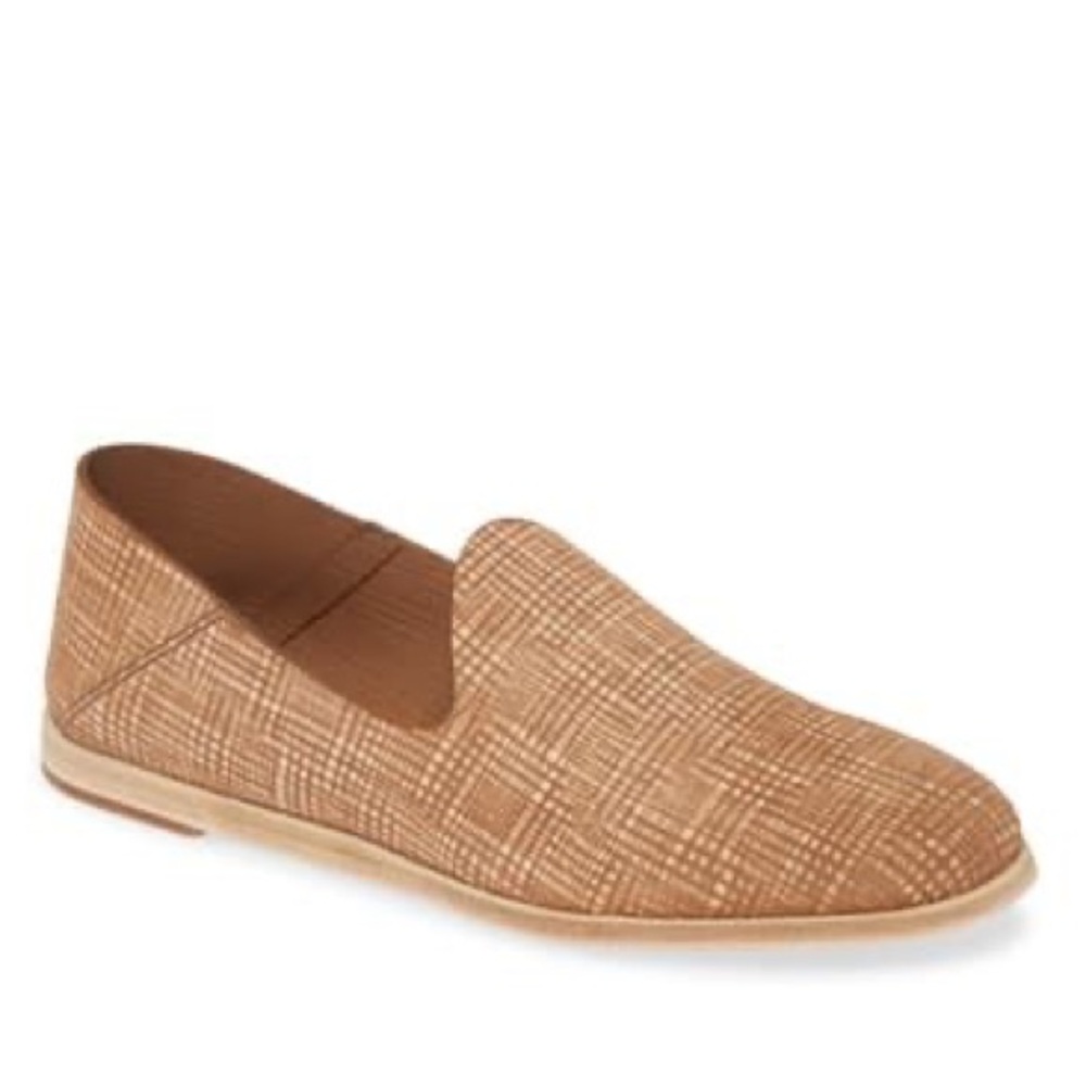 Pedro Garcia YOSHI Smoking Slipper (women), Hazel Hazelnut Burlap 10 NWT & box
